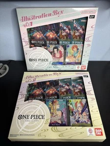 ENGLISH One Piece CCG: Illustration Box - Volume 1 & 2 - Sealed - Picture 1 of 4