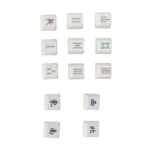 13pcs PBT Keycaps 13 Keys Mahjong Chinese Style Cherry Height Gaming Keycaps Rep - Picture 1 of 22