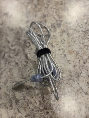 Game Boy Advance Multi-link Cable Nintendo Silver Translucent Blue /Ice Blue - Image 1 of 4