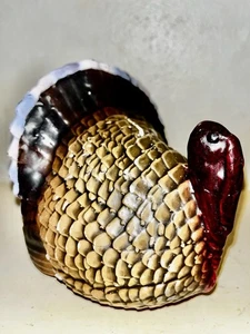 Vintage neue handgefertigte Thanksgiving Türkei Kerze Gatlinburg Tenn 5” L 5,25” B 5,5” H - Bild 1 von 9