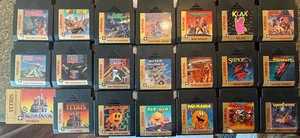 Complete Tengen Collection Including Tetris W Manual Nintendo  Authentic Rare - Picture 1 of 8