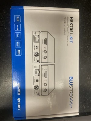 BluStream HEX70SL Kit Slimline HDBase Extender Set 70m (4K Up To 40M) - Image 1 of 2