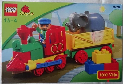 LEGO -- DUPLO -- 3770 -- MON PREMIER TRAIN -- SET COMPLET AVEC BOITE - Photo 1/2