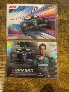 2024 Topps Chrome Formula 1 - Re-Charged Fernando Alonso #RECH-11 - Bild 1 von 2