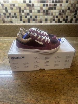 Zapatillas Birkenstocks Talla 12 Niños Astee Ciruela Foto 1 de 4