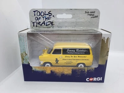 CORGI TOOLS OF THE TRADE FORD TRANSIT MKI 'JIMMY RIDDLES' PLUMBER CC02727  - Image 1 of 3