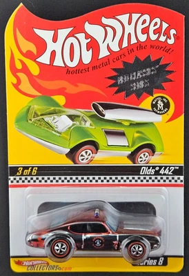 2007 Hot Wheels RLC Neo-Classics Srs #8 Olds 442 El Segundo Security #6955/10000 - Image 1 of 2