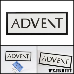 ADVENT waterproof Sticker logo badge 108mm(4.25")X40mm(1.57") - Picture 1 of 12