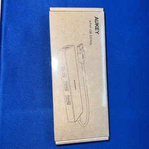 AUKEY USB-C TO 4-PORT USB 3.0 Hub BRAND NEW - Foto 1 di 3