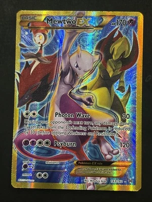 Mewtwo EX (163 Secret Full Art) 163/162 Breakthrough Holo - Image 1 of 4