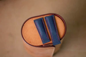 Handmade blue strap for Rolex Daytona size 20/16 - Picture 1 of 7