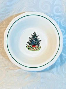 VNTG Pfaltzgraff Weihnachten Erbe Gemüse Servierschüssel 9" x 3" EUC - Bild 1 von 3