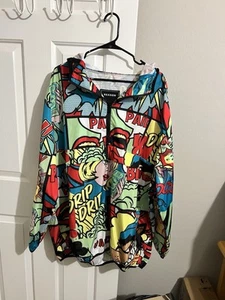 Reason Regenjacke mit Kapuze Gr. 3XL mehrfarbig Polyester Netz gefüttert 1/2 Reißverschluss - Bild 1 von 12