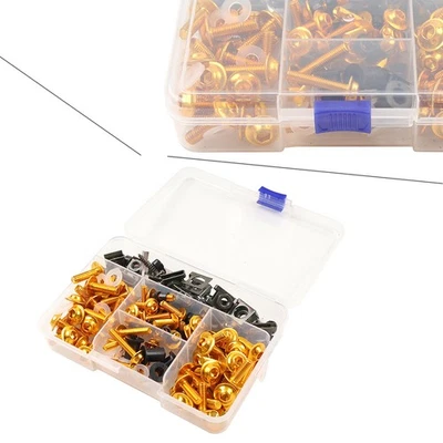 Aluminium Fairing Bolt Kit Fastener Clip Screws for Honda CB1000R CBR600RR - Изображение 1 из 4