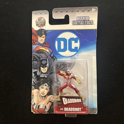 Figura Nano Metalfigs DC Comics Deadshot (DC58) 2018 Jada Toy Foto 1 de 3