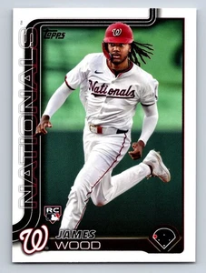2025 Topps Series 1 - James Wood #181 (RC) - Picture 1 of 2