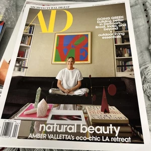 Architectural Digest Magazine April 2024 Amber Valletta Natural Beauty Eco Chic - Picture 1 of 6
