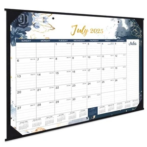 Large Desk Calendar 2025-2026, Jul. 2025 - Dec. 2026, 18 Month Desk Calendar,... - Picture 1 of 8