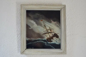 Marine nach "La burfale" gemalt um 1680 von Willem Van de Velde Le Jeune - Bild 1 von 9
