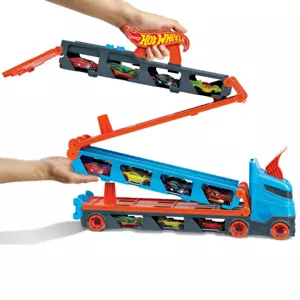 Hot Wheels Speedway Hauler 3-in-1 Toy 182cm Long Racetrack - Picture 1 of 4