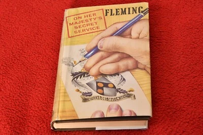 1st/1st Ian Fleming James Bond 007 On Her Majesty's Secret Service Jonathan Cape - image 1 of 4
