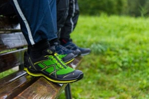 HAIX BLACK EAGLE ADVENTURE 2.1 GTX LOW/BLACK-POISON Gore-Tex EU41/UK7,5 - Bild 1 von 3