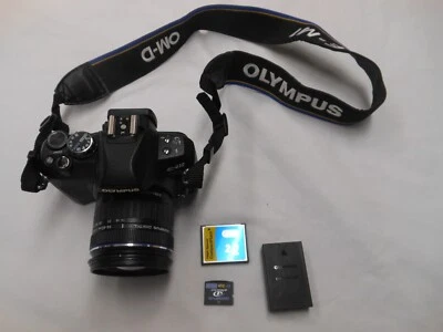 Olympus E-410 Cuerpo ZUIKO DIGITAL con Lente F3.5-5.6 14-42 mm, Batería y Tarjetas de 2 GB Foto 1 de 4