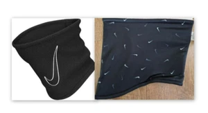 Nike JUNIORS Neck Warmer Fleece Snood Reversible Ticks Football unisex Teens - Picture 1 of 6