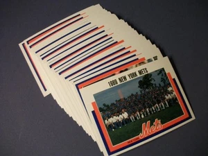 1989 KAHN'S New York Mets team set 30 cards Straw,Carter,Keith,Doc,Mookie,Cone - Picture 1 of 4