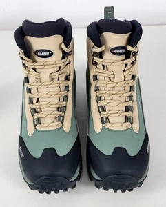 NWOB - Baffin Womens HIKE Beige Green Black Softshell Womens Hiking Boots Sz 7 - Picture 1 of 7