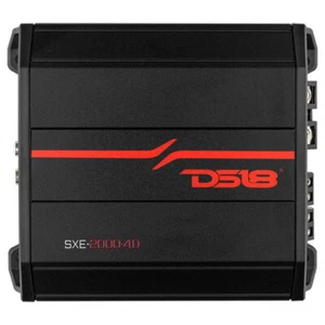 DS18 SXE-2000.4D 4-Channel 2000W Amplifier - Black - Picture 1 of 4