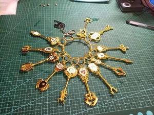 Portachiavi Ciondolo Costellazione Coda di Fata Anime Collezione Regalo 12pz - Foto 1 di 7