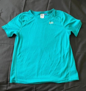 REI Girls Short sleeved Quick Dry Shirt size XL in Teal, fine shape - Picture 1 of 2