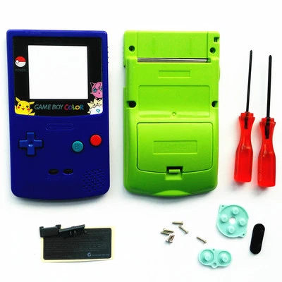 Purple Green Pokemen Jigglypuff Housing Shell Case for Nintendo Game Boy Color - Image 1 of 4