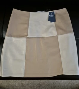 HOLLISTER Faux Leather Skirt M - Picture 1 of 10