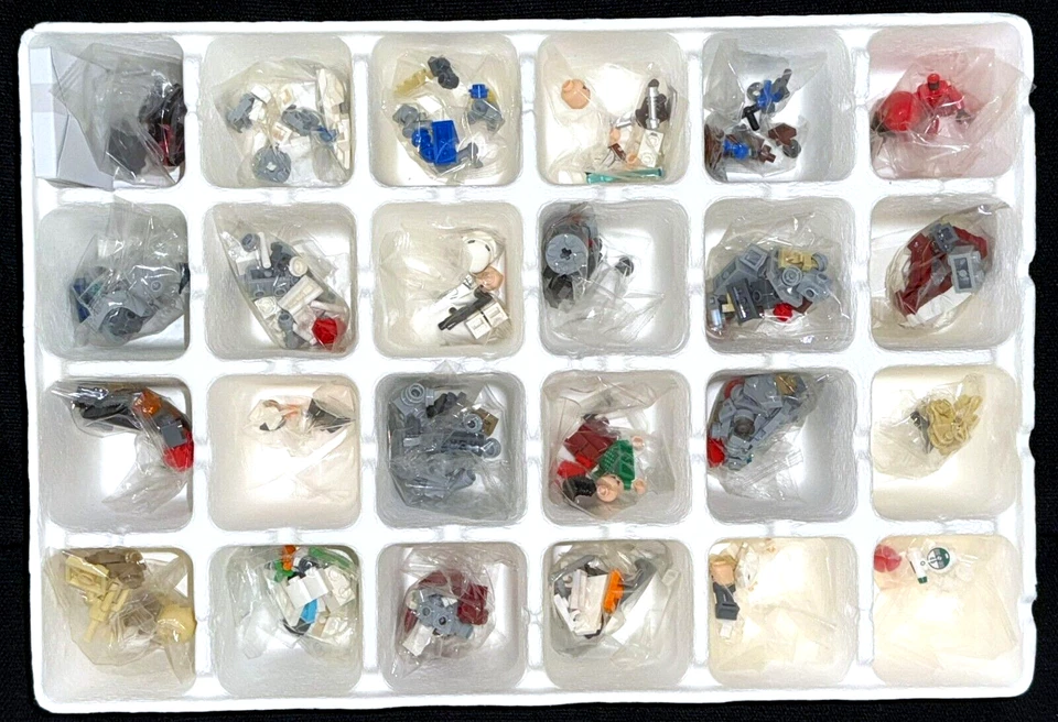 NEW! OPEN BOX SEALED BAGS / LEGO STAR WARS (75279) ADVENT CALENDAR / CHRISTMAS - Image 1 of 4