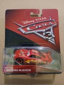 2017 DISNEY PIXAR CARS ~~~RUST-EZE LIGHTNING MCQUEEN!!!! - Picture 1 of 1