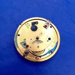 Antique Pocket Watch Movement Only – Marked “W.B.” – Untested - Imagen 1 de 4