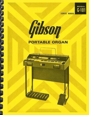 Gibson G-101 Portable Organ SERVICE MANUAL - Image 1 of 2