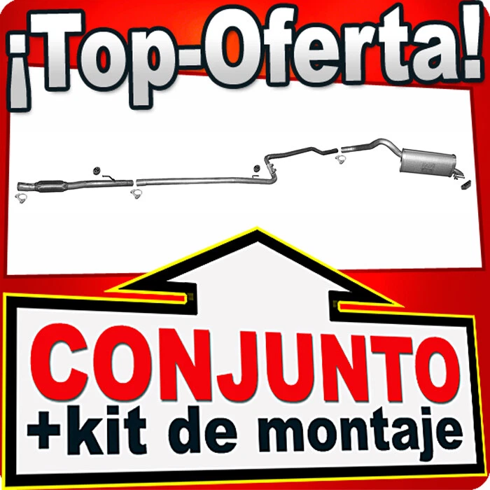 Sistema de Silenciador para FIAT DOBLO 1.3 JTD OPEL COMBO 1.3CDTi desde 2010 LWB - Imagen 1 de 1