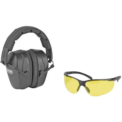 Champion 40626 Shooting Kit with Amber Glasses & Earplugs for Eye Ear Safety - Image 1 of 2