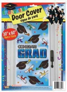 Cubierta de puerta de graduación para todo clima decoración de plástico 1 unidad - Imagen 1 de 1