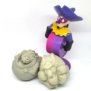 Disney Hunchback of Notre Dame Toys Clopin Drum Gargoyle Balls McDonalds 1996 - Picture 1 of 12