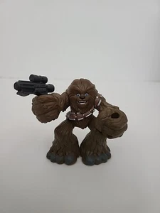 2001 Chewbacca 2.75 in Mini Action Figure Star Wars Hasbro Galactic Heroes - Picture 1 of 11