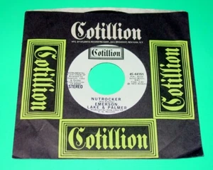 Emerson Lake & Palmer Nutrocker 45 Promo Single Cotillion 4415 Stereo/Mono 1972 - Picture 1 of 3