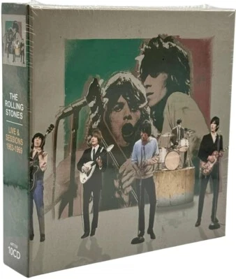 The Rolling Stones – Live & Sessions 1963-1969 10 CD Boxset - NEW - Image 1 of 4