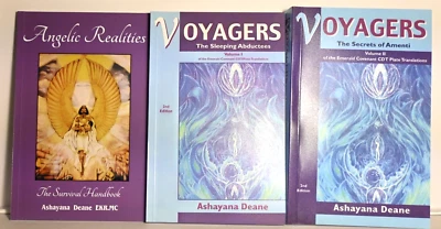 Voyagers Vol I,II & Angelic Realities ,by Ashayana Deane ~ FALL SALE! - Image 1 of 4