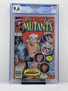 New Mutants #87 CGC 9.6 White Pages Rare Mark Jewelers Insert, Newsstand Edition - Picture 1 of 3