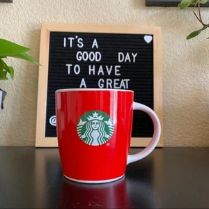 Rot und grün Starbucks Kaffeebecher 12 Unzen Urlaub Weihnachten Winter Logo - Bild 1 von 5