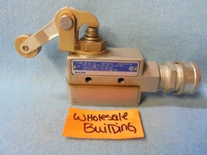 HONEYWELL MICROSWTICH BZE6-2RQ62, SNAP LIMIT SWITCH, 15 AMPS - 125, 25, 480 VAC - Picture 1 of 6